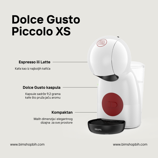 DeLonghi Nescafé Dolce Gusto Piccolo XS aparat za kafu na kapsule
