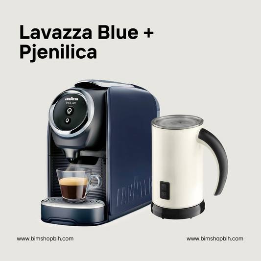 Aparat za kafu Lavazza Classy Mini + Pjenilica za mlijeko + Starter pack kapsula